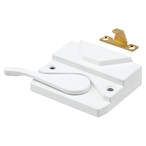 Prime-Line Sash Lock and Keeper, Left Hand, White (Single Pack) H 3951 - main